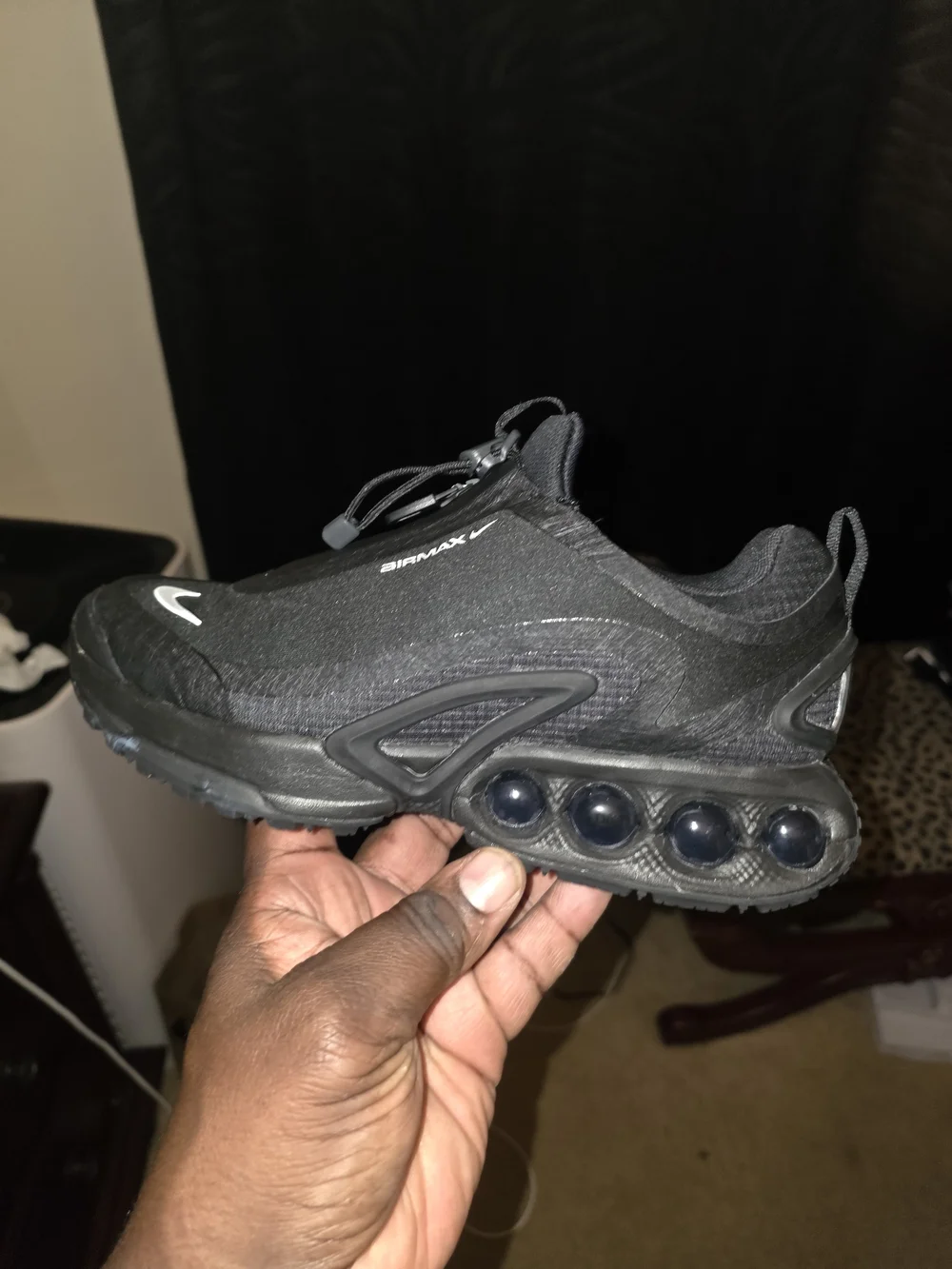 Nike Air Max Kids' Black Athletic Shoe